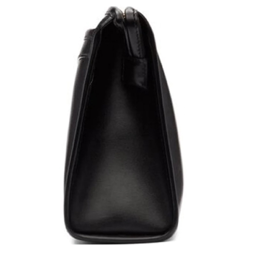 NEW Gucci Unisex Maurem Black Leather Pouch Clutch Travel Bag 574800 - Picture 4 of 6
